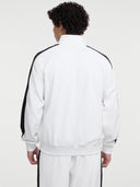 Guess Jeans Ανδρική Ζακέτα Tricot Track Jacket M5GQ29KB212-G011 Λευκό