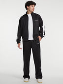 Guess Jeans Ανδρική Ζακέτα Tricot Track Jacket M5GQ29KB212-JBLK Μαύρο