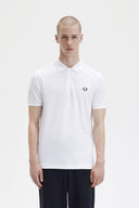 Ανδρικό Polo Plain Fred Perry Shirt M6000-100 Λευκό