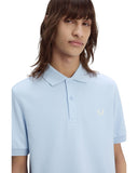 Ανδρικό Polo Plain Fred Perry Shirt M6000-51A Σιέλ