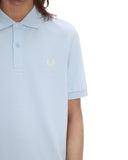 Ανδρικό Polo Plain Fred Perry Shirt M6000-51A Σιέλ