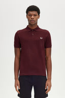 Ανδρικό Polo Plain Fred Perry Shirt M6000-597 Μπορντό