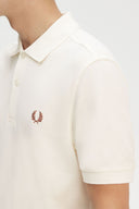 Ανδρικό Polo Plain Fred Perry Shirt M6000-Y45 Εκρού