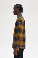 Fred Perry Ανδρικό Πουκάμισο Καρό Tartan Shirt M6573-644 Καφέ
