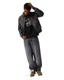 Guess Jeans Ανδρικό Μπουφάν Faux Leather M6BL71K7176-FJG4 Μαύρο