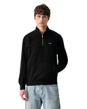 Guess Jeans Ανδρικό Φούτερ Half Zip M6BQ04K5405-JBLK Μαύρο