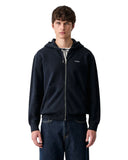 Guess Jeans Ανδρική Ζακέτα με Κουκούλα M6BQ05K5406-A71W Μπλε