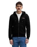 Guess Jeans Ανδρική Ζακέτα Με Κουκούλα M6RQ38KCPR1-JBLK Μαύρο