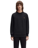 Fred Perry Ανδρικό Φούτερ Crew Neck Sweatshirt M7535-S77 Μαύρο