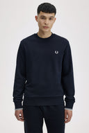 Fred Perry Ανδρικό Φούτερ Crew Neck Sweatshirt M7535-238 Μπλε