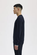 Fred Perry Ανδρικό Φούτερ Crew Neck Sweatshirt M7535-238 Μπλε