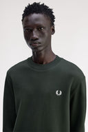 Fred Perry Ανδρικό Φούτερ Crew Neck Sweatshirt M7535-T50 Πράσινο