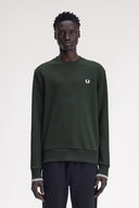 Fred Perry Ανδρικό Φούτερ Crew Neck Sweatshirt M7535-T50 Πράσινο