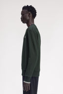 Fred Perry Ανδρικό Φούτερ Crew Neck Sweatshirt M7535-T50 Πράσινο