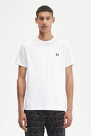 Fred Perry Ανδρικό  Laurel Wreath Graphic T-Shirt M7784-100 Λευκό