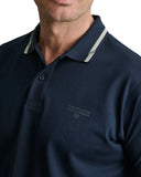 Navy & Green Ανδρική Μπλούζα Πόλο Κοντομάνικη 24EY.040/1PL MARINE BLUE Μπλε Σκούρο