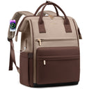Γυναικείο Σακίδιο με USB Lovevook 15,6'' MB2146 brown