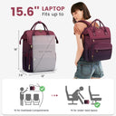 Lovevook Σακίδιο Laptop 15,6” MB2197 Wine/Purple