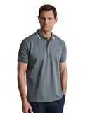 Navy & Green Ανδρική Μπλούζα Πόλο Κοντομάνικη 24EY.040/1PL METAL BLUE Γκρι Σκούρο