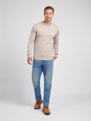 Us Polo Assn. Ανδρικό Πουλόβερ US42 173 006-01-208 Μπεζ