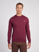 Us Polo Assn. Ανδρικό Πουλόβερ US42 173 006-01-159 Μπορντό