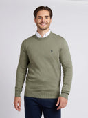 Us Polo Assn. Ανδρικό Πουλόβερ US42 173 006-01-249 Χακί