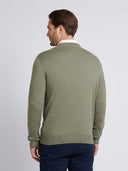 Us Polo Assn. Ανδρικό Πουλόβερ US42 173 006-01-249 Χακί