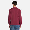 Timberland Ανδρική Μπλούζα Ls Millers River Pique Polo TB0A6VD2648 Μπορντό