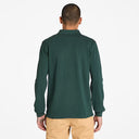 Timberland Ανδρική Μπλούζα Ls Millers River Pique Polo TB0A6VD2317 Πράσινο