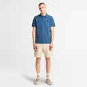 Timberland Ανδρική Μπλούζα SS Millers River Pique Polo TB0A6VDP-288 Ραφ