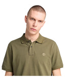 Timberland Ανδρική Μπλούζα Polo Millers River Pique TB0A6VDPA58 Πράσινο
