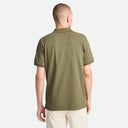 Timberland Ανδρική Μπλούζα SS Millers River Pique Polo TB0A6VDP-A58 Λαδί