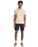 Timberland Ανδρική Μπλούζα SS Millers River Pique Polo TB0A6VDPY94 Μπεζ