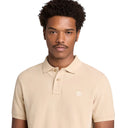 Timberland Ανδρική Μπλούζα SS Millers River Pique Polo TB0A6VDPY94 Μπεζ