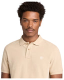 Timberland Ανδρική Μπλούζα SS Millers River Pique Polo TB0A6VDPY94 Μπεζ