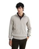 Monte Napoleone Ανδρικό Πλεκτό Half Zip 262-50-2285-5274-2 Μπεζ