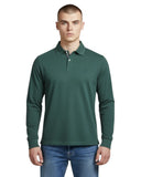 Nautica Ανδρική Μπλούζα Cabin Polo Long Sleeve N1CR0126-502 Πράσινο