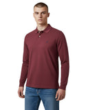 Nautica Ανδρική Μπλούζα Cabin Polo Long Sleeve N1CR0126-800 Μπορντό