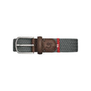 La Boucle Ανδρική Ζώνη Πλεκτή New York  B10-100970  Grey