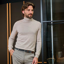 La Boucle Ανδρική Ζώνη Πλεκτή New York  B10-100970  Grey