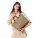 Lacoste  Γυναικεία Τσάντα Διπλής Όψης Anna Tote NF2142AA-Α91 Black-Beige