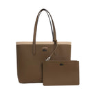 Lacoste  Γυναικεία Τσάντα Διπλής Όψης Anna Tote NF5499AS-T74 Καφέ