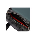 Lacoste Ανδρική Τσάντα The Blend Clip Flap Satchel NH3787LX-H45 Monogram Noir Gris