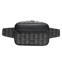 Lacoste Τσαντάκι Μέσης Waist Bag NH4004LX-Monogram Noir Gris