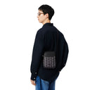 Lacoste Τσαντάκι Ώμου  Vertical Camera Bag NH4410LX-Monogram Noir Gris