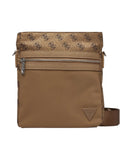 Guess Ανδρική Τσάντα Ώμου Berlin Crossbody HMBENPP6123-BBO Μπεζ