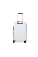 Βαλίτσα μεγάλη με ρόδες Newcom N1488 PC 78x30,5x 52 cm white