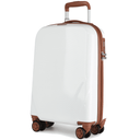 Βαλίτσα μεγάλη με ρόδες Newcom N1488 PC 78x30,5x 52 cm white