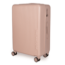 Βαλίτσα μεγάλη με ρόδες Newcom N1490 (ABS+PC) 79x31x54 cm ροζ