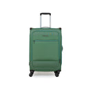 Βαλίτσες Υφασμάτινες Newcom N1510 σετ τριάδα 55x39x22 cm + 71x45x27,5 cm + 83x50x31 cm green